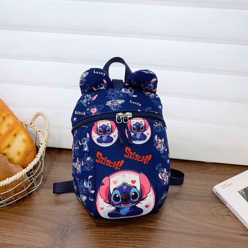 

Kindergarten Primary School Students Anti-Lost Schoolbag Cartoon Cute Printed Boys And Girls Backpack Children S Backpack Tide темно-синий