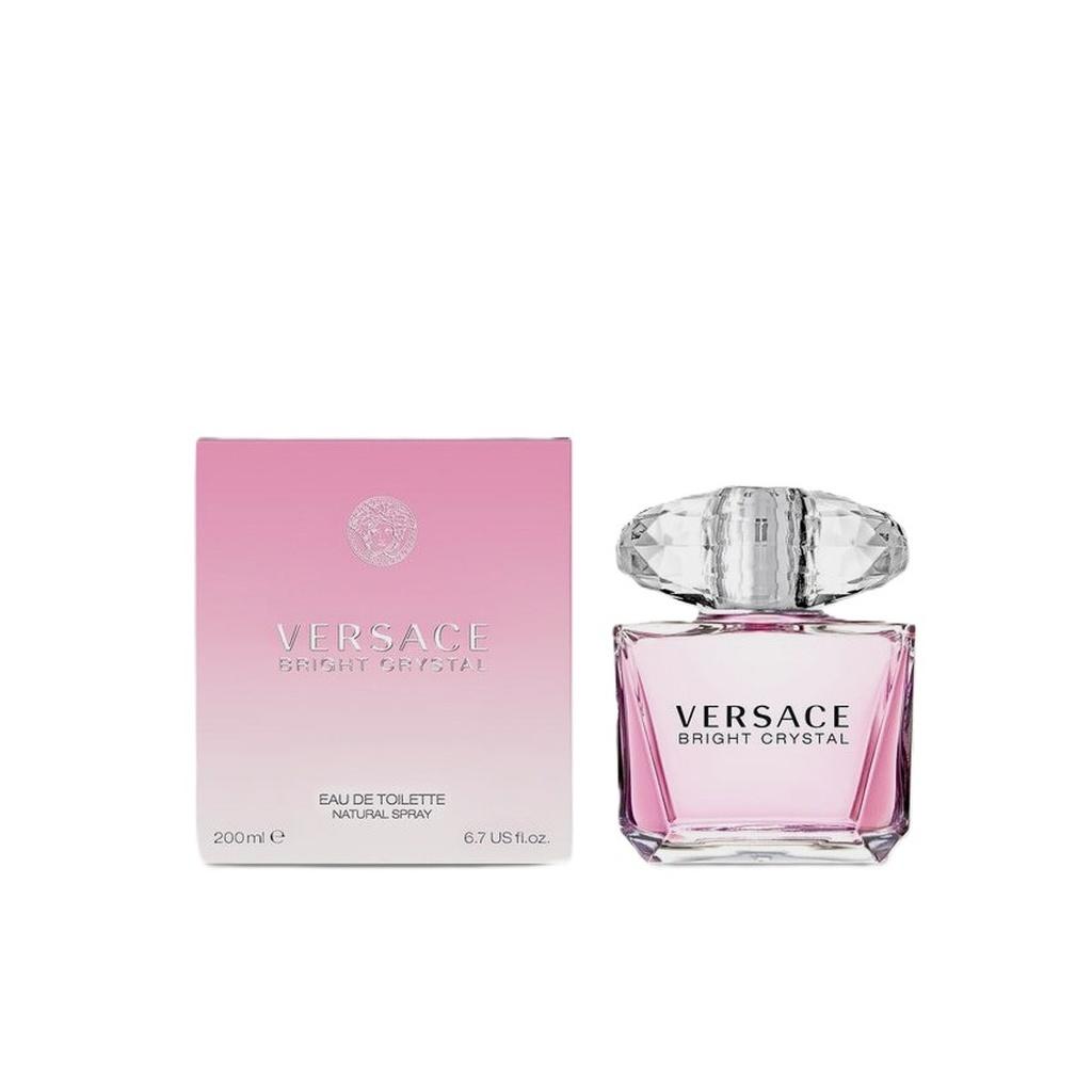 Versace Bright Crystal Eau De Parfum Spray For Women 6.7oz-8011003817498