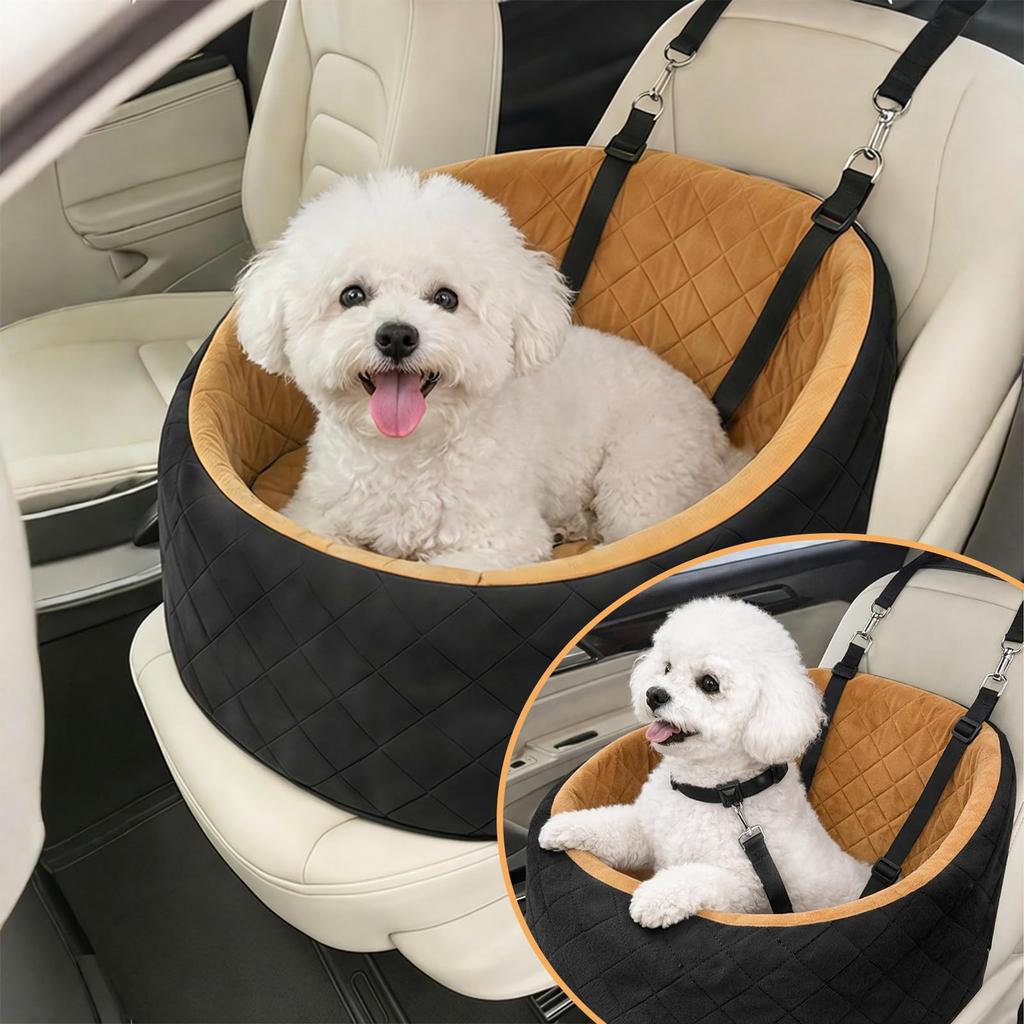 Dog Car Pet House for Medium and Small Suitable for Machine Can Be Used As an Indoor Comfortable Car Travel Support [pronala] Bed, Dogs,
