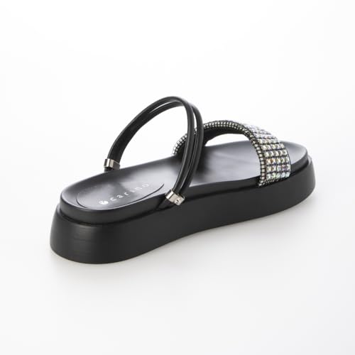 Carino CAST44087 Women's White Sandals, Size 25.0 cm