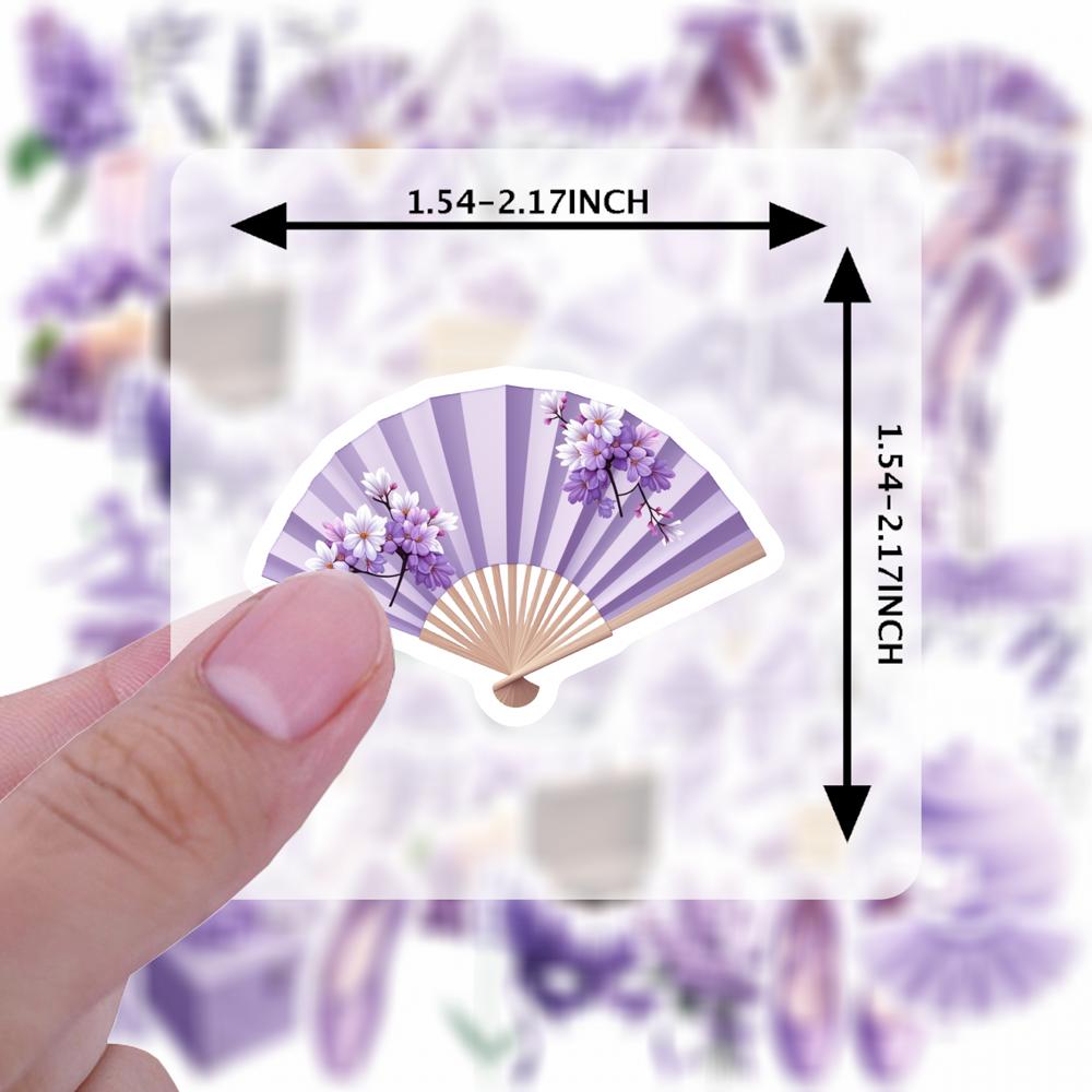 35pcs Vintage Ballet Stickers Classic Lavender Stickers Stickers For Guitar Laptop Helmet Skateboard Laptop