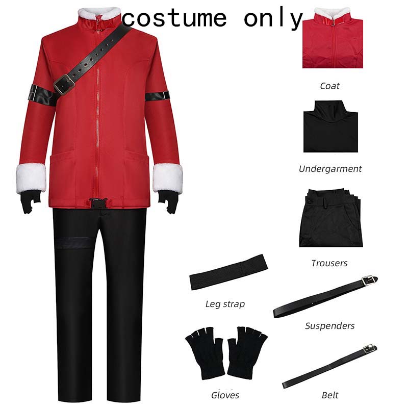

Stark Cosplay Costume Winter Suit With Pants Gloves Halloween Stark Autumn Winter Outfits For Comic Con XS