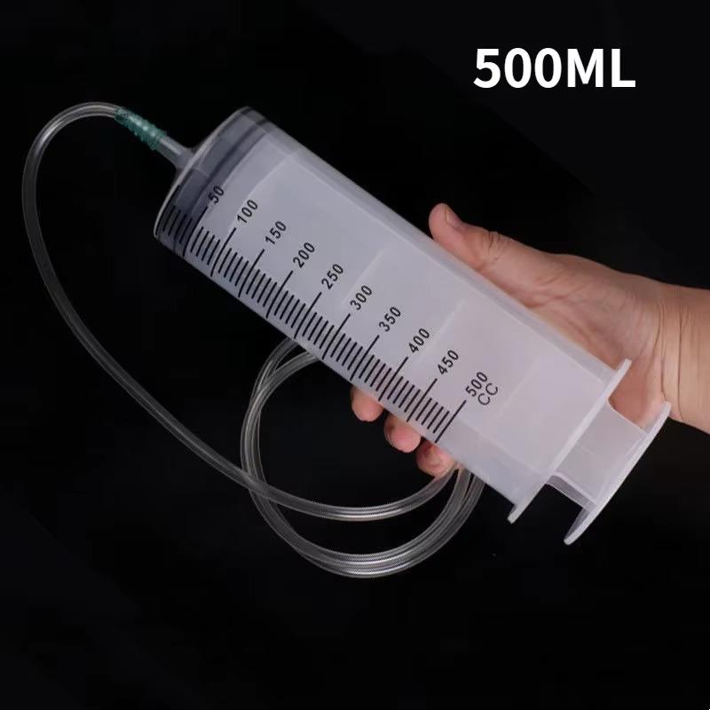 Needle Syringe Large Capacity Pet Feeding Syringe Reusable Enema Syringe Pump Metering Large Capacity Syringe Drinking Supplies