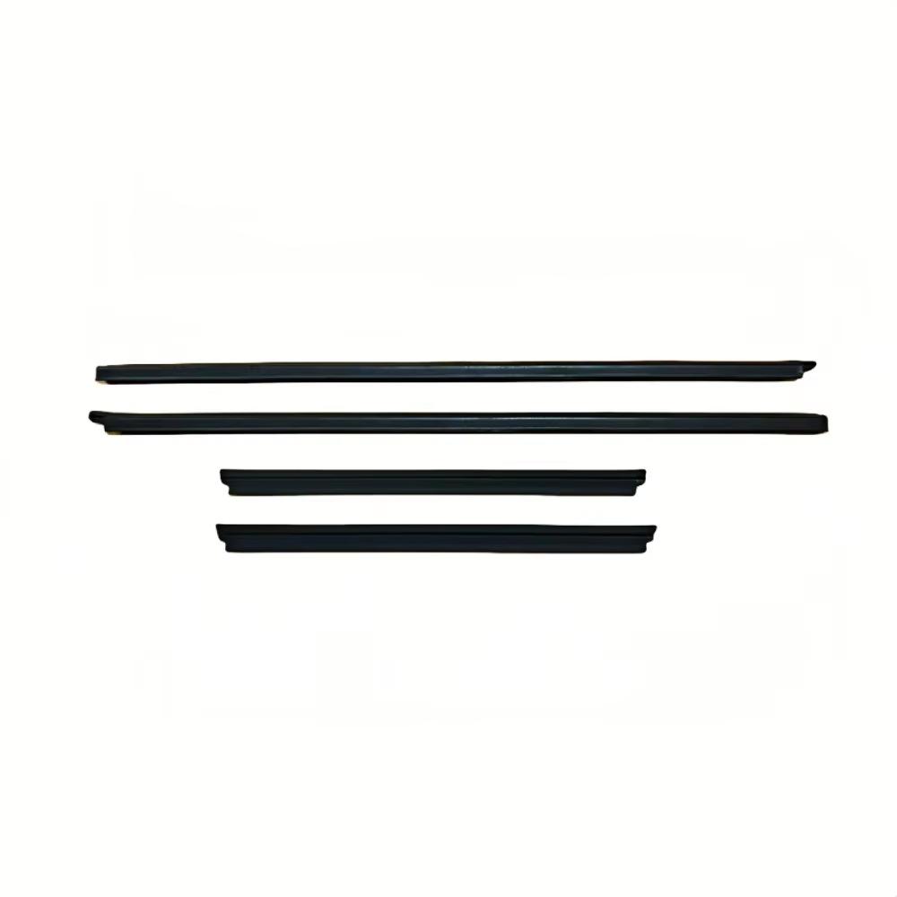 Nissan D21 4-Door Exterior Weatherstripping & Water Deflector Trim