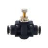 High Pressures Air Tube Fitting With Secure Sealing Pneumatic Airflows Regulator for Factory and Workshop Use