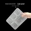 Korean Style 5-Compartment Disposable Food Containers