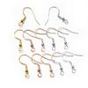 50-Piece DIY Earring Hooks 925 Engraved Pure Copper Plated Jewelry Making Kit 9g