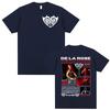 Singer De La Rose New Album Tour Graphics Tshirts Men Women High Street Hip Hop Summer Shirt Casual 100 Cotton Loose T Shirt
