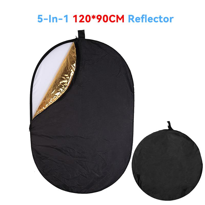22/32/43 Inch Photography Reflector Light Reflectors for Photography Multi-Disc Photo Reflector Collapsible with Bag