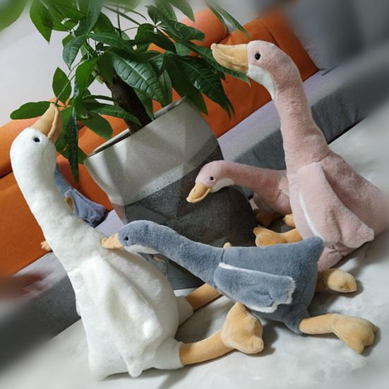 40/50/60cm Sleeping Accompany Adorable Exquisite Long Neck Cute Goose Soft Throw Pillow Plush Doll