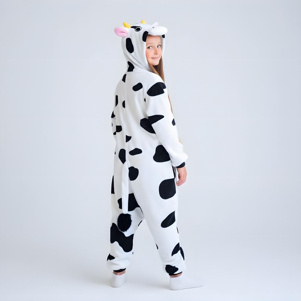 Onesie Kigurumi Pajamas Costume Cow 125 - 135Cm