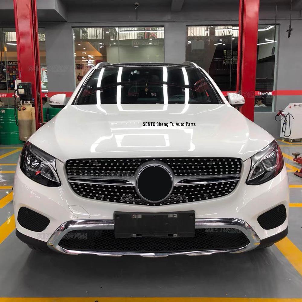Mercedes-Benz GLC X253 (2016-2019) GT Star Vertical Bar Front Grille