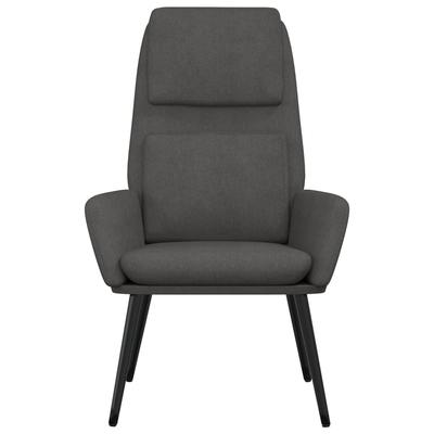 Relax Armchair Dark Grey Fabric