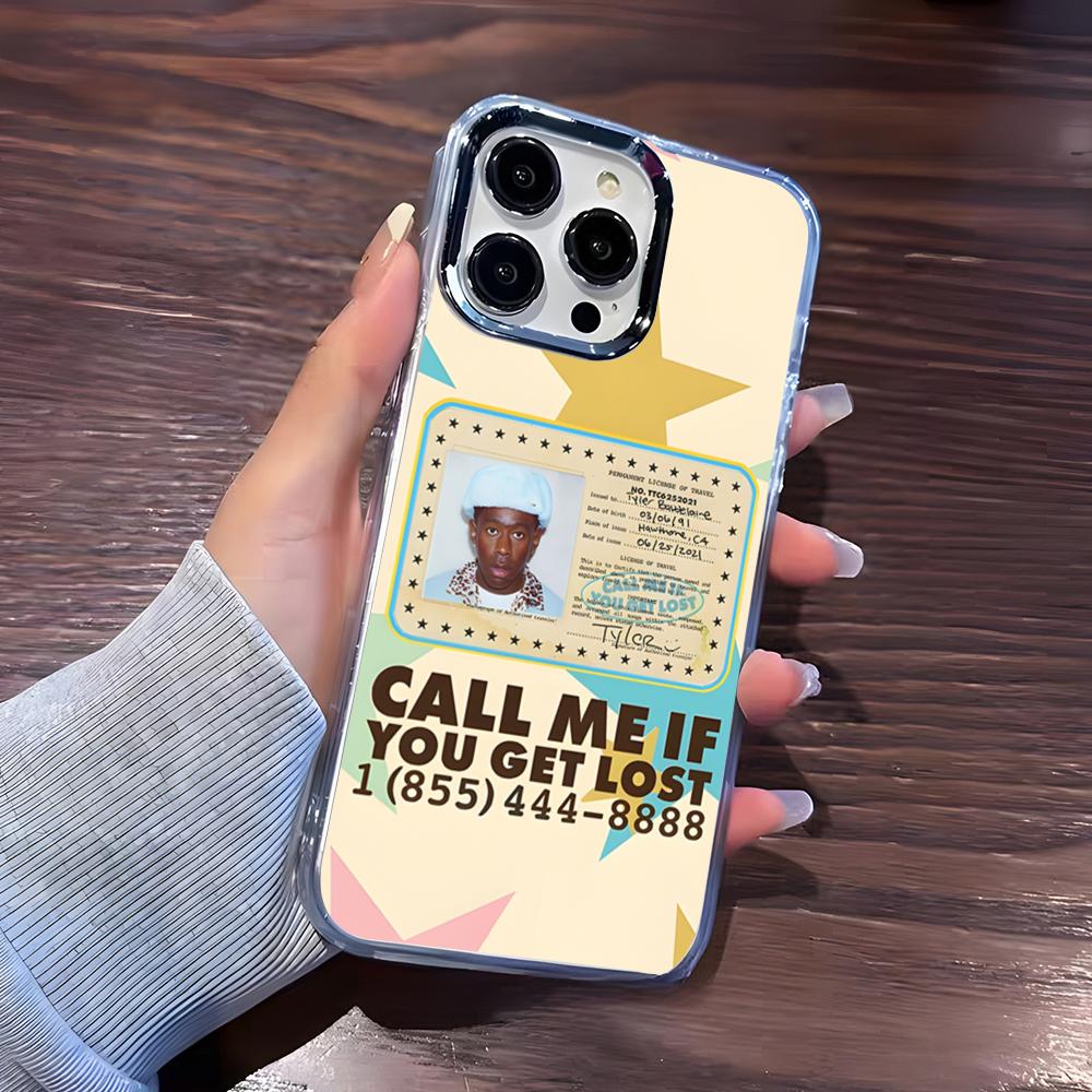 T-Tylers The Creator Phone Case For IPhone 17 Pro Max 16 15 14 Pro Max IPhone 13 Pro Max 11 Plus Transparent Cover
