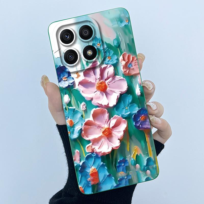 Hülle Für Honor X8a 4G X8b X8 4G Hülle Panda Süße Mädchen Katzen Flüssig Stoßfest Weicher Stoßfänger Für Honor X 8a X 8b Rückseite
