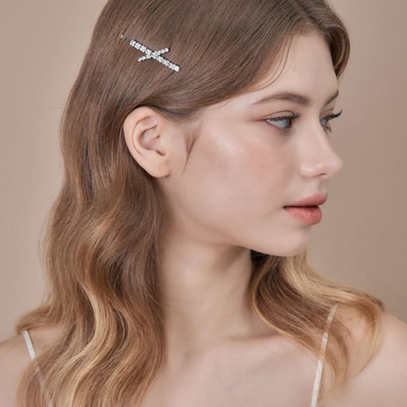 ELLEHAIR Cross Cubic Hairpin ELHP032