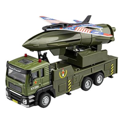 1/32 Drone Launch Drone Toy Military Model Car Made of Die-casting Alloy, Light, Light Sound, Stretchable, High Model Toy, Holiday Gift