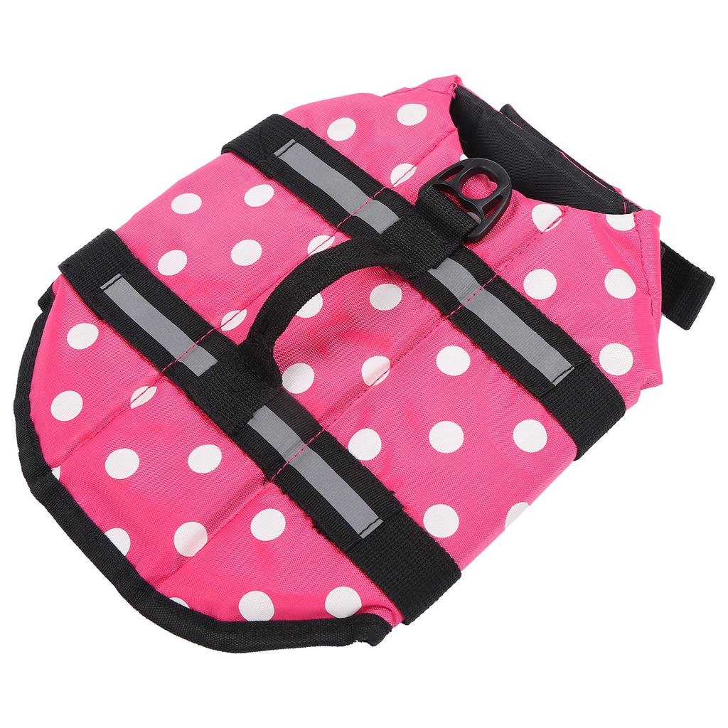 Dog Swimming Safety Vest Pet Adjustable Reflective Life Jackets with High Buoyancy