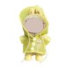 17cm Doll Raincoat Hooded Cape Small Animal Rainwear Waterproof Doll Clothes Gift for Birthday Display Collector