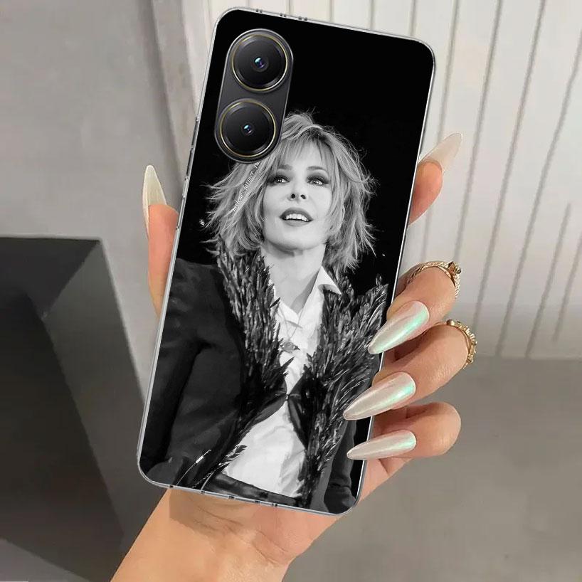 Mylene Farmer Phone Case for Xiaomi Poco X5 X6 X7 Pro F7 Ultra M7 Redmi 15 15C 13 13C 12 12C 10 10A 10C 9 9A 9C 9T Shell Poco X7