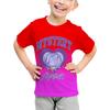 2025 New Children's Cotton KPop Demon Hunter Casual Top Short Sleeved Girl Boy KPop Demon Girl Group Fan Gift T-shirt
