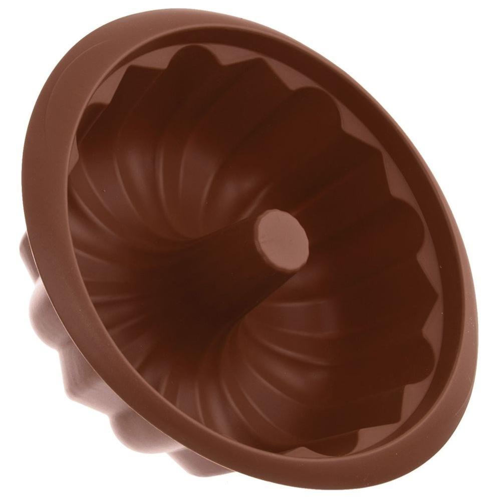 Silicone Cake Mold with Flower Chimney SILLINIE 23.5 Cm