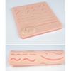 Three Layered Surgical Suture Practice Simulation Skin Model With 26 Wound For Educators Student Clinical Education Tool