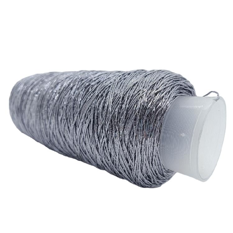 200g/Roll Metallic Crochet Thread for Making Handbag, Purse, Clothing Embellishments, Knitting Thread Yarn