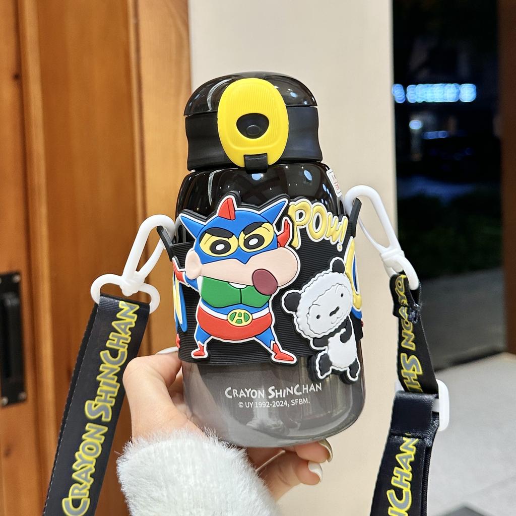 Children's Thermos Cup Students Go To School Special Water Cup Straw Cup Lovely Girl