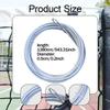 Tennis Net Cable Professional 45.3 ft Tennis Court Accessories Headline Cord Steel Wire Strap Volleyball Net Steel Cable