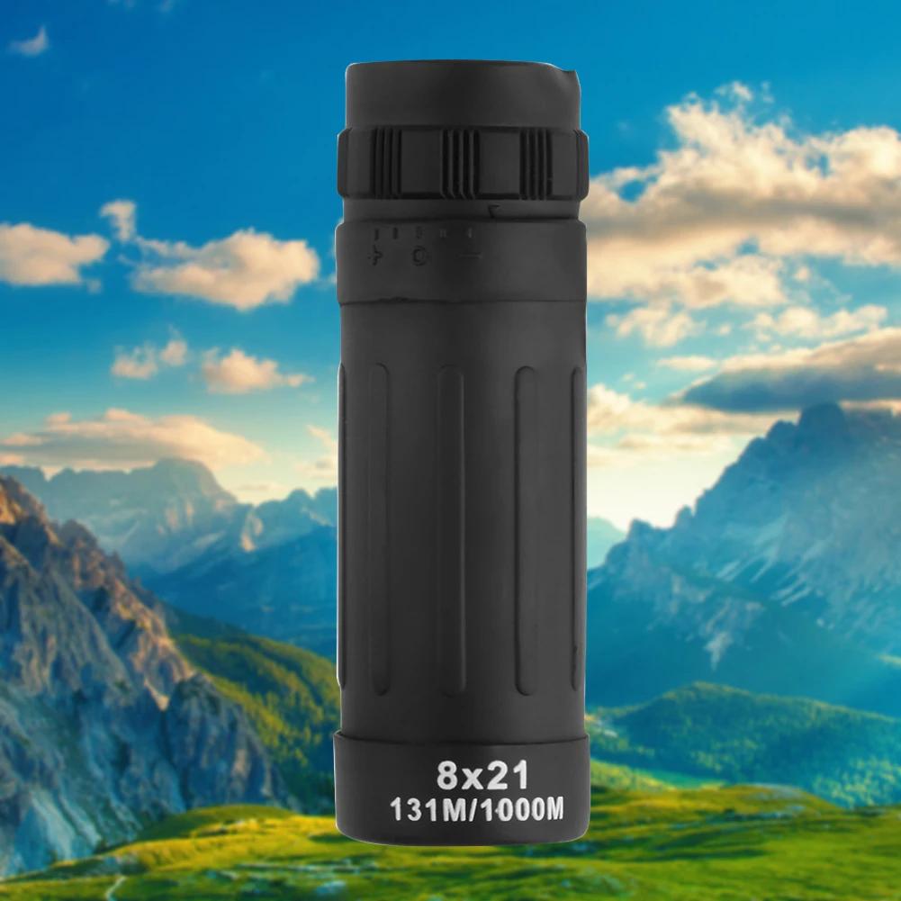 Monocular Telescope with Wrist Strap Mini HD Monocular Waterproof Night Vision Portable Telescope for Outdoor Camping Hunting