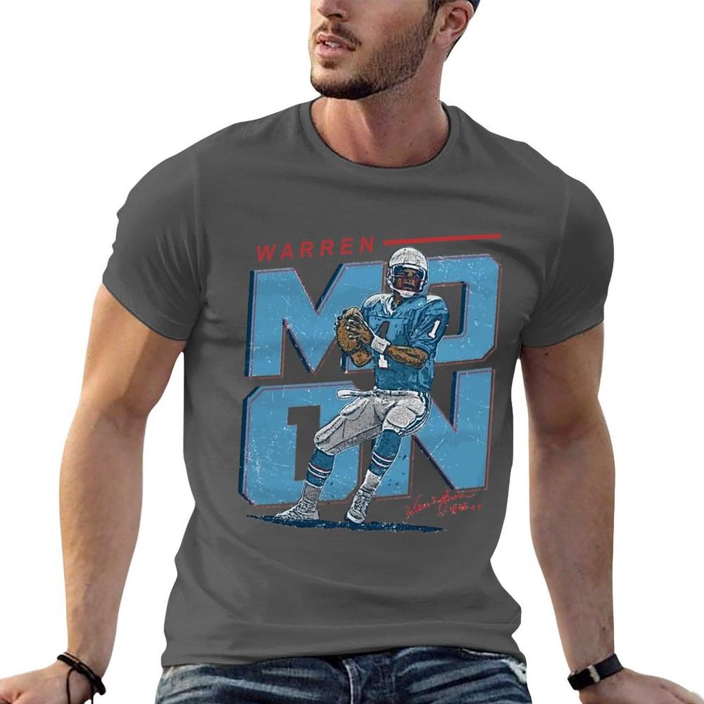 Warren Moon Houston Throwbacks Unisex T-Shirt Groß und Groß Gym T-Shirt