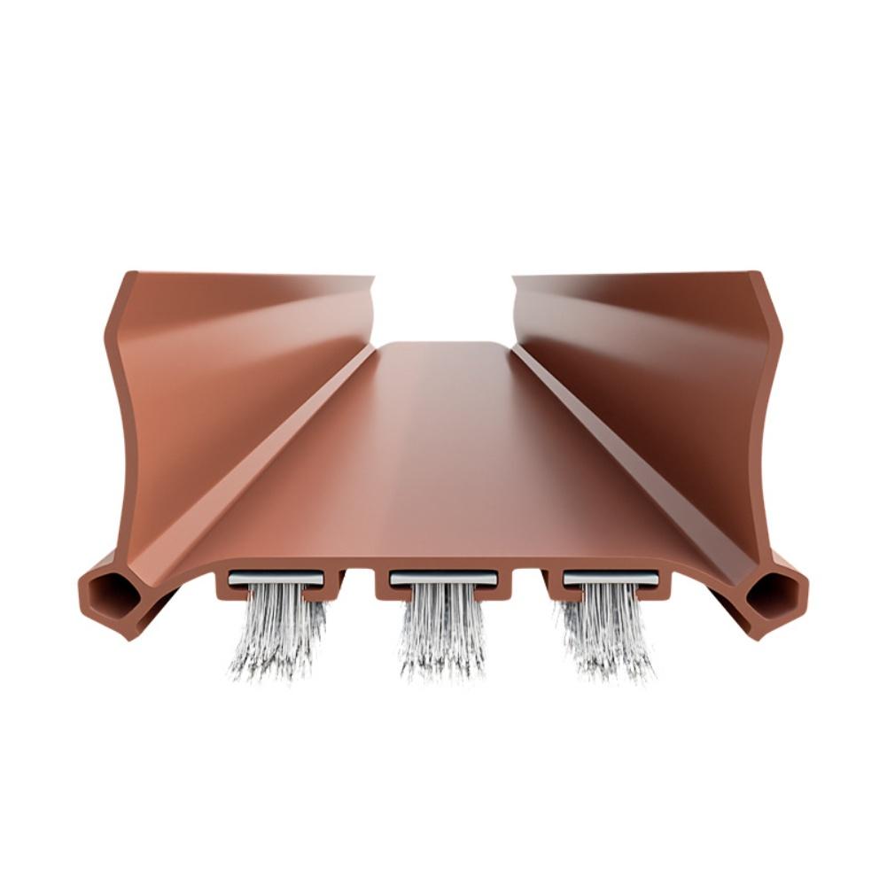 Advanced Adjustable Door Bottom Seal Strip with Dual Soundproof Chambers for Noise Reduction and Strong Protection