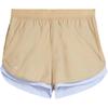 Unisex Originals X Wales Bonner Nylon Layered Regular Fit Shorts Beige IY2047
