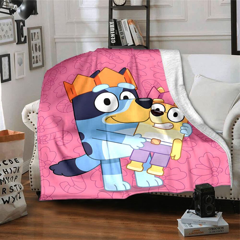 1pc B-Blucy Blanket, Gift, for Men and Women, Soft Blanket, Good for Sofa Bed Couch Travel, Lightweight Flannel Blanket