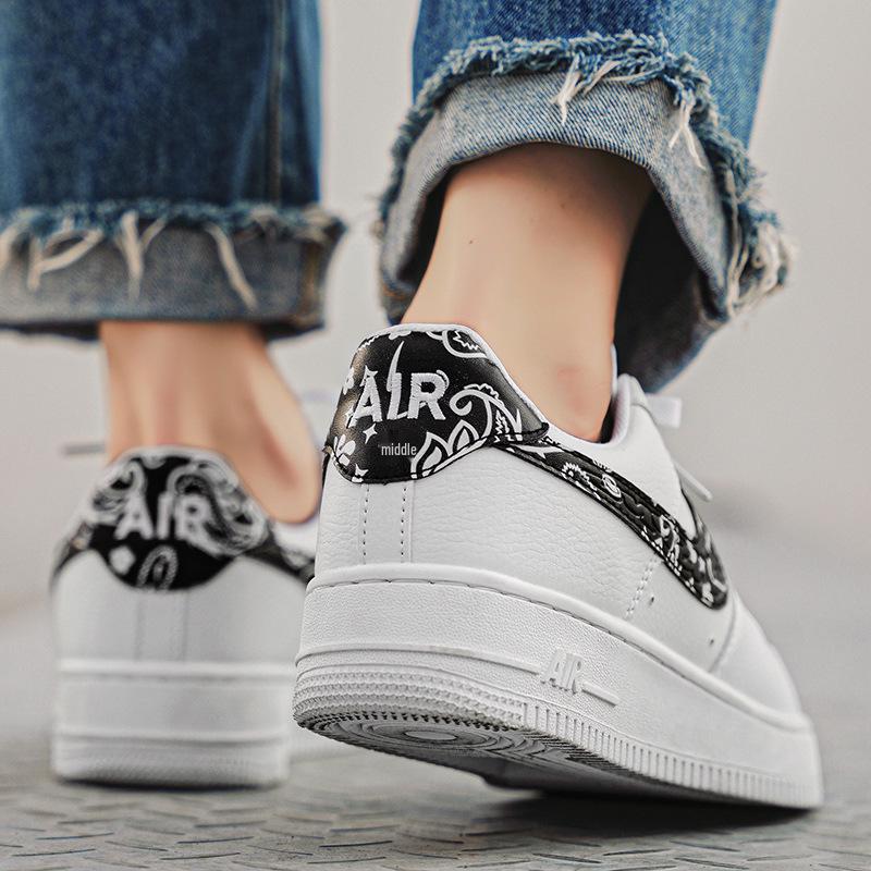 AJ Putian AF1 Air Force One Místo činu Černý bojovník Pánské nízké tenisky