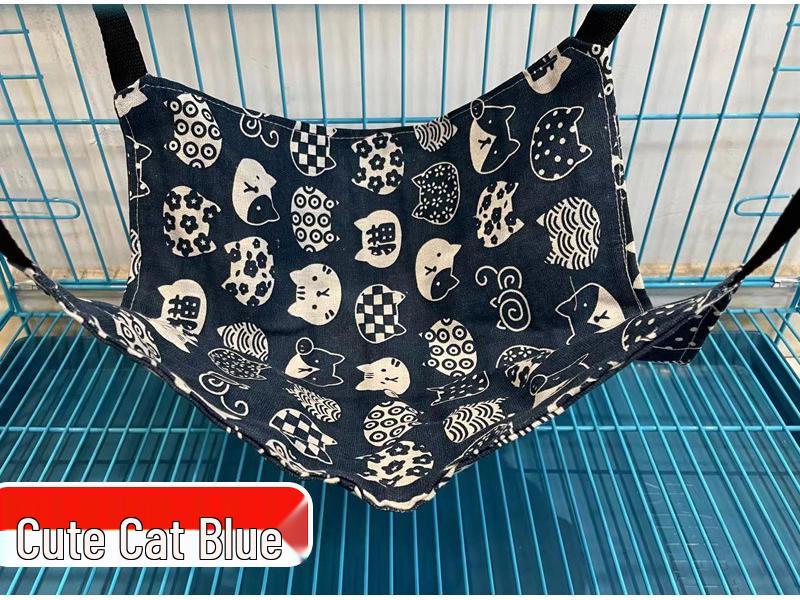 Kitten Cage Hammock - Hanging Cat Pad with Hooks