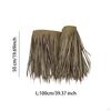 50cmx100cm Artificial Grass Roof Thatch Bar Hut Decorative