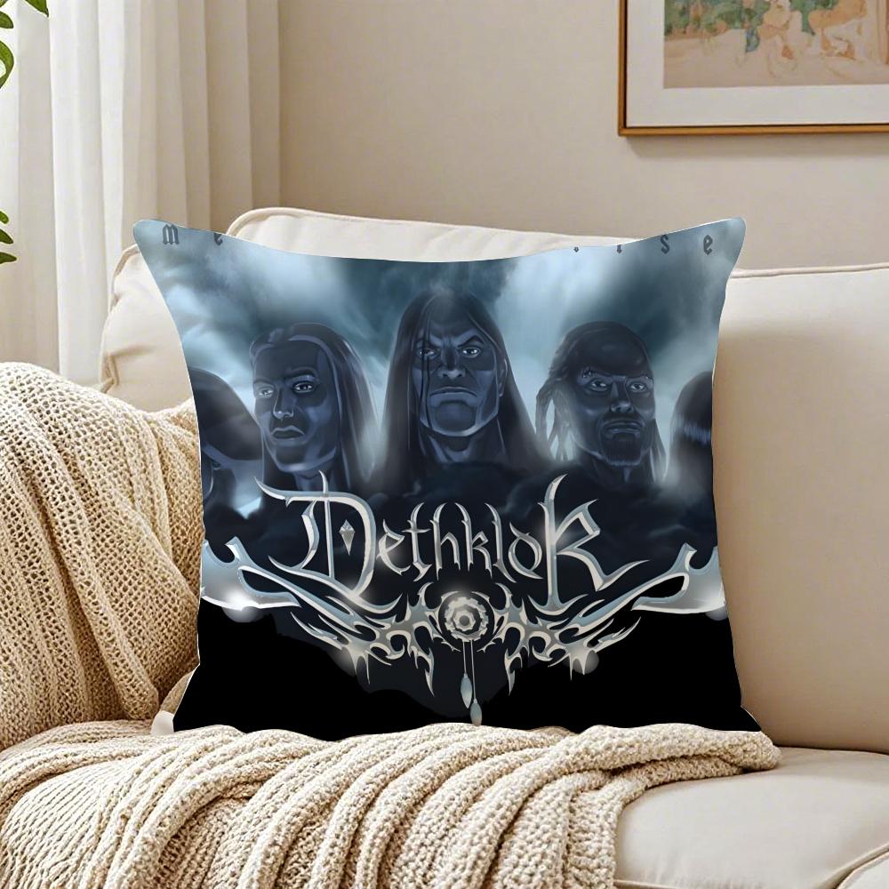 Metal Cartoon Show MMetalocalypse Cushion Cover Linen Pillowcase Soft for Sofa Bed Home Room Decor