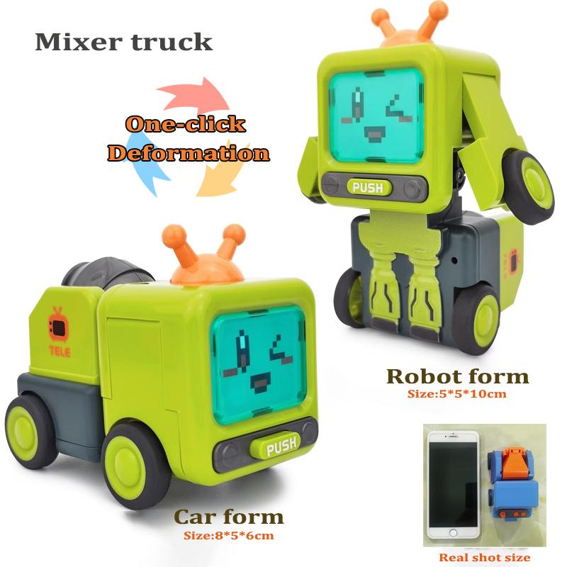 Kreatives Spielzeug Kollisionsverformung Engineering Truck Bildungsspielzeug Geschenk für Kinder