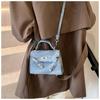 Retro Commuter Texture Lock Buckle Gentle Temperament Handbag Versatile Crossbody Lock Buckle Bag
