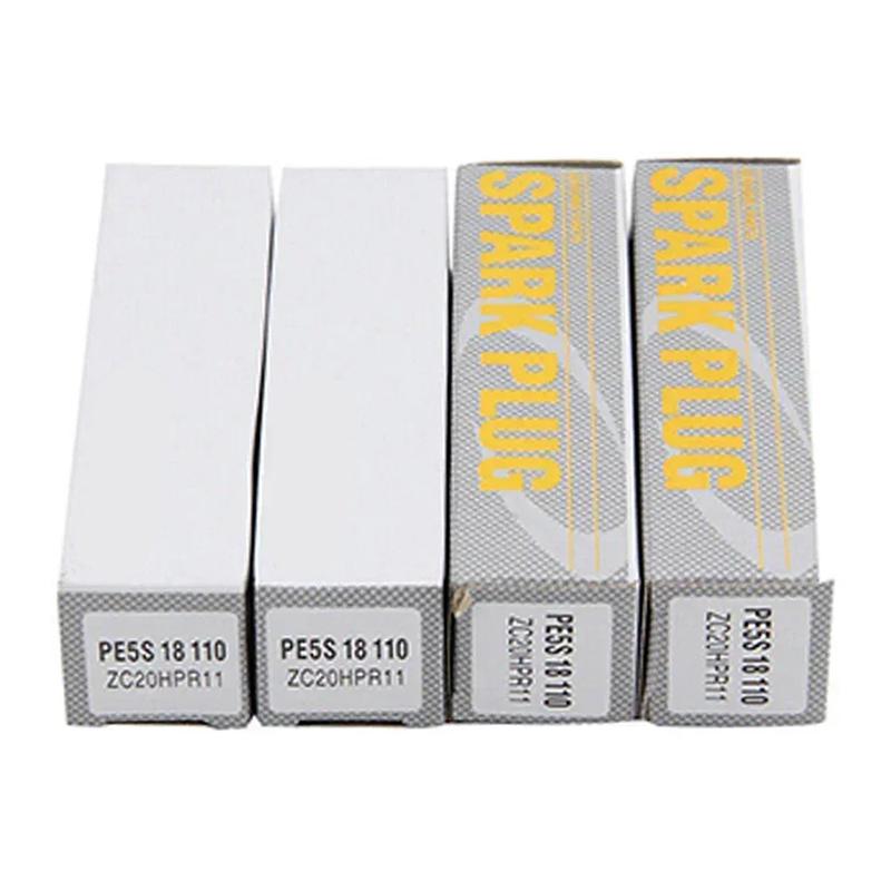 PE5S-18-110 ZC20HPR11 4Pcs Iridium Spark Plug For Mazda 3 6 CX-3 MX-5 Miata CX-5 Axela Demio TOYOTA Auris Auto Parts