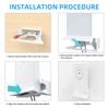 Starlink Gen 2 Mesh Router Wall Mount for Starlink V2 Satellite Internet Kit Brackets