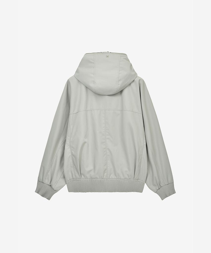 Ziosongzio Dual Neck Dolman Jumper Light Grey Zi2Jp202Lg