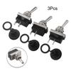 Electrical Toolkit Black, Silver Waterproof Switch 2 Position Electrical Switch Waterproof Switch Automotive Switch 12V Switch