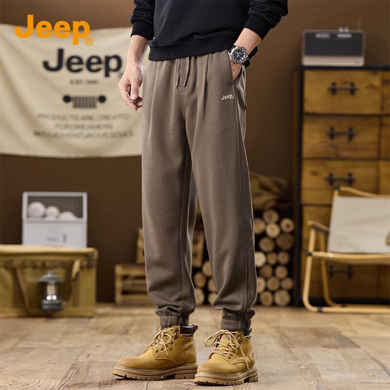 

JEEP Men s 2025 Fall Loose Fit Tapered Joggers 4XL
