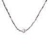 Sterling Silver Pearl Clavicle Chain Necklace - Trendy, Simple, and Versatile Design for Women