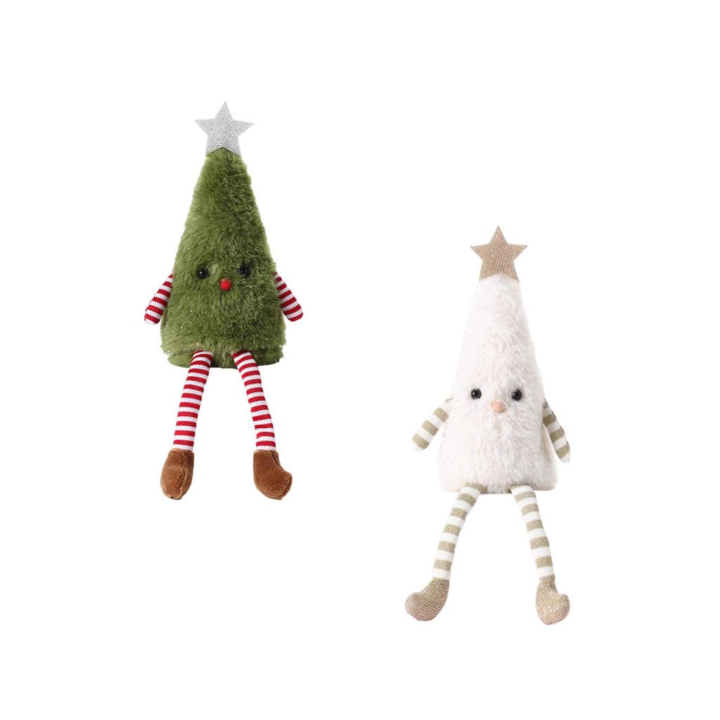 Plush Christmas Tree Doll Christmas Decoration Creative Xmas Ornament for
