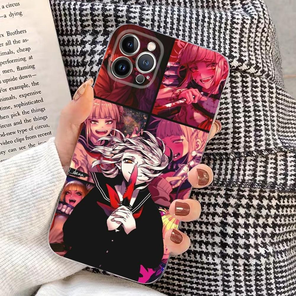 Coque de téléphone Himiko Toga Pour iPhone 16 15 14 13 12 Mini 11 Pro XS Max X XR SE 6 7 8 Plus Housse Souple en Silicone