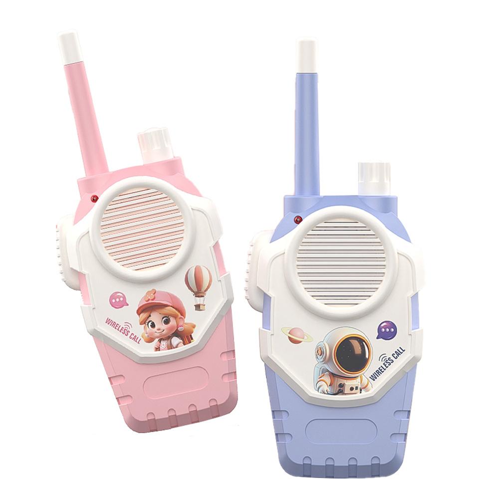 

1 Pair Children Walkie Talkie Interphone Parent-Child Interactive Indoor Outdoor Play House Intercom Toy A